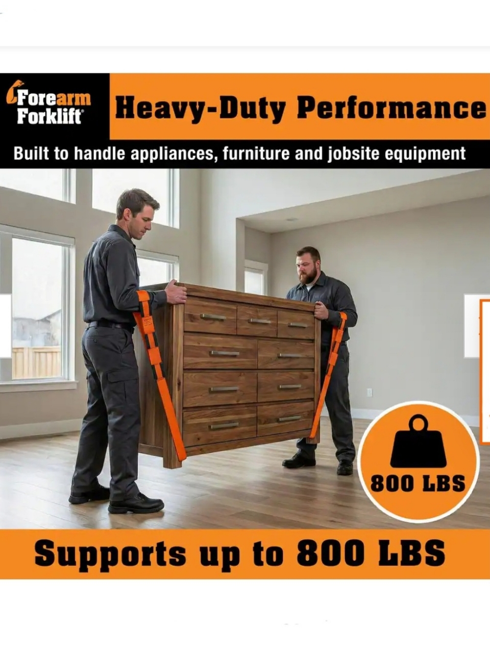 Forearm Forklift Moving Straps